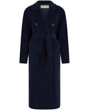 Max Mara Jassen ,Blauw ,Wol Madame Riemjas