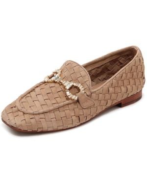 Emanuélle Vee Carol Suede Loafer - Braun