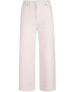 PAIGE Straight Jeans - Rosa