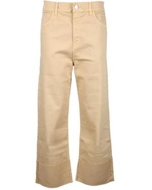 Twinset Wide Trousers - Natural