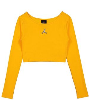 Nike Long Sleeve Training Tops - Giallo