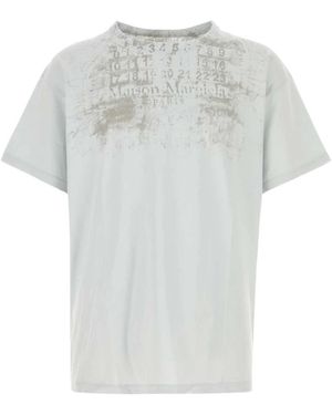 Maison Margiela Katoenen T-Shirt - Grijs