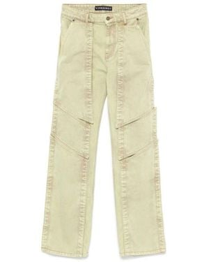 Y. Project Hellgrüne multi-panel-jeans - Natur