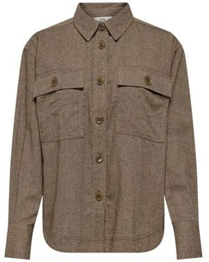 Jacqueline De Yong Shirts - Gris