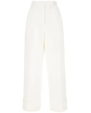 Thom Browne Wide Trousers - Wit