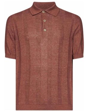 Brunello Cucinelli Polo Shirts - Red