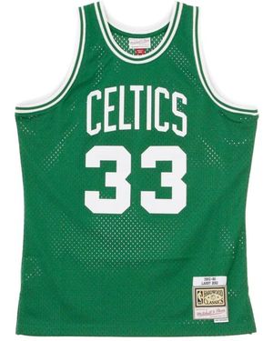 Mitchell & Ness Basketbal Tanktop - Groen