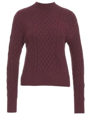 Kaos Round-Neck Knitwear - Morado