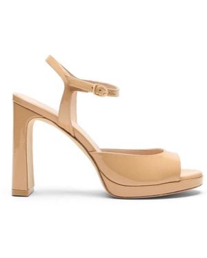 Stuart Weitzman High Heel Sandals - Metallic