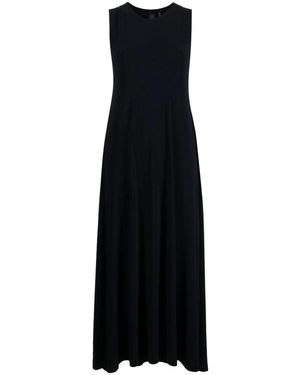 Norma Kamali Kleedjes ,Blauw ,Maxi Kleedjes - Zwart