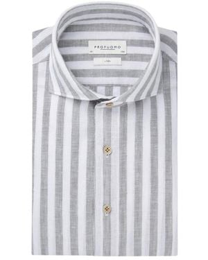 Profuomo Casual Shirts - Grey