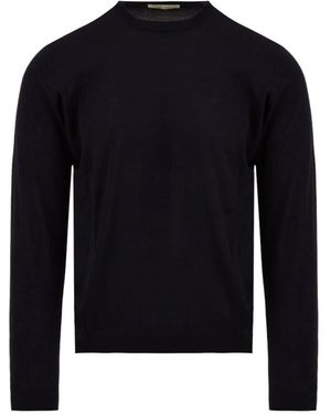 FILIPPO DE LAURENTIIS Round-Neck Knitwear - Blue