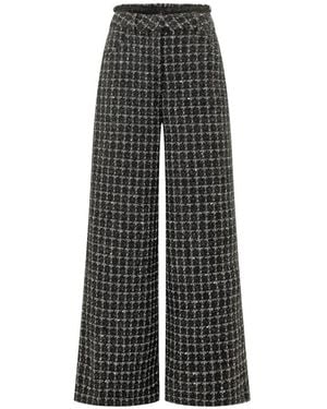 MSGM Wide Trousers - Grigio