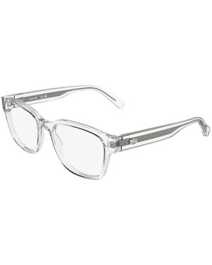 Lacoste Accessoires ,Grijs ,L4012 Optisch Montuur - Metallic