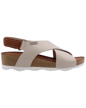 Pikolinos Flat Sandals - Brown
