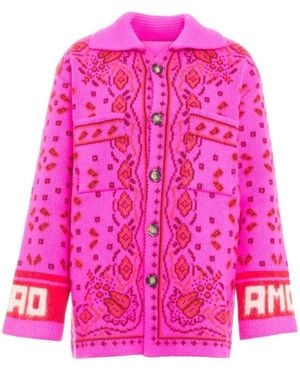 Giada Benincasa Cardigans - Rosa