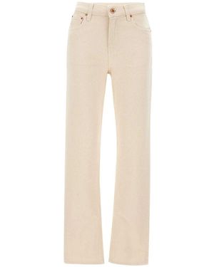 Aspesi Straight Fit Jeans - Natural
