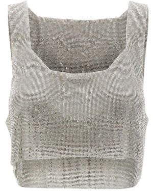 Twentyfourhaitch Sleeveless Tops - Grey