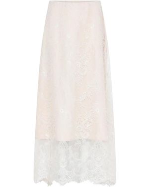 Bruuns Bazaar Maxi Skirts - Blanco