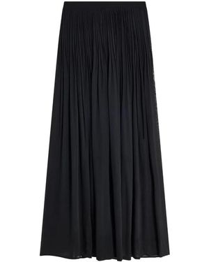 Semicouture Maxi Skirts - Black