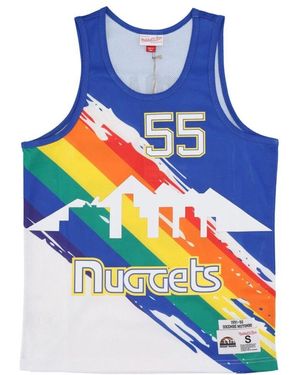 Mitchell & Ness Nba Basketballtrikot Mutombo 55 - Blau