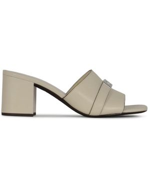 Tory Burch Heeled Mules - White