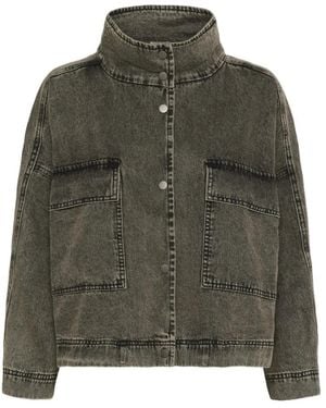 My Essential Wardrobe Denim Jackets - Green