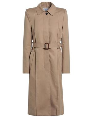 McQueen Belted Coats - Neutro