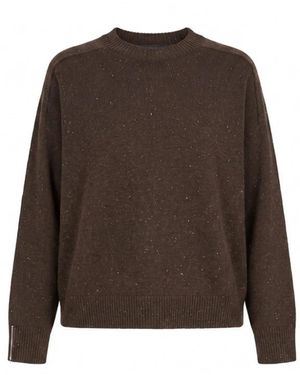 Peserico Round-Neck Knitwear - Marrón