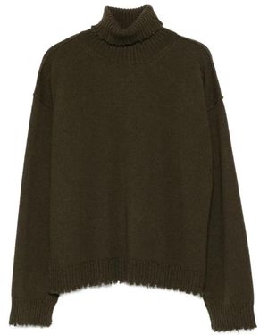 Uma Wang Turtlenecks - Vert