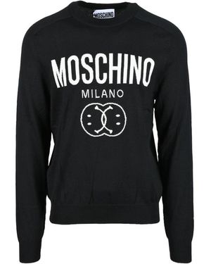 Mens moschino sweatshirt sale hotsell