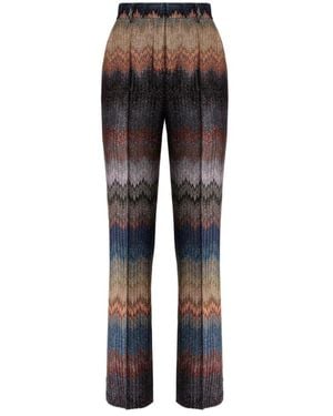 Missoni Straight Trousers - Grey