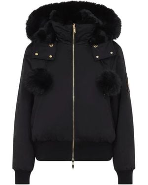 Moose Knuckles Bomber Jackets - Noir