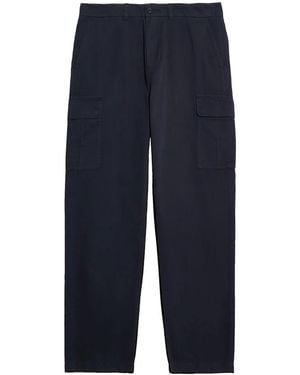 Lyle & Scott Straight Trousers - Blue