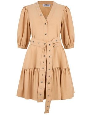 LES FILLES D'EVA Shirt Dresses - Natural