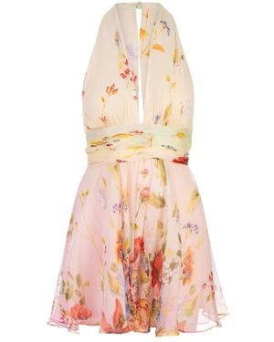Roberto Cavalli Short Dresses - Pink