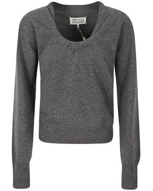 Maison Margiela Pullover - Grau