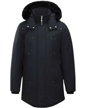 Moose Knuckles Elegante Stirling Parka - Blau