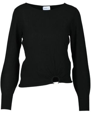 Marella Long Sleeve Tops - Nero