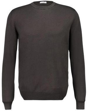 Boglioli Round-Neck Knitwear - Grey