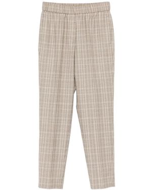 Peserico Cropped Trousers - Naturel