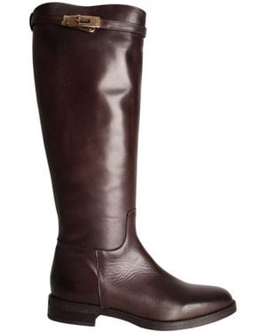 Sofia Len Odil High Boots - Braun
