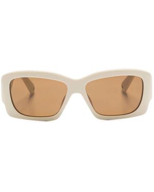 Jacquemus Accessoires ,Croisière Zonnebril - Bruin