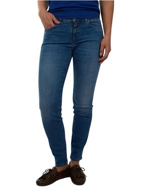 Closed Jeans ,Blauw ,Katoen Skinny Jeans