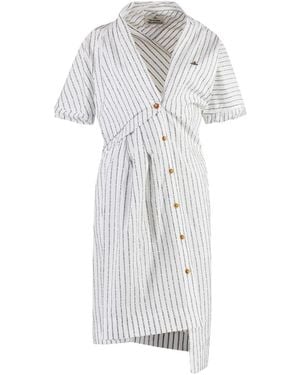 Vivienne Westwood Shirt Dresses - White
