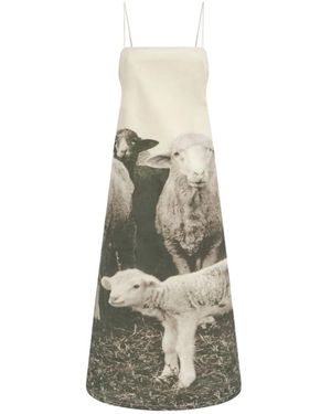 Moschino Midi Dresses - Natural