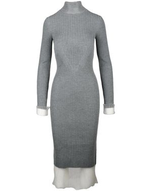 Sportmax Knitted Dresses - Gris