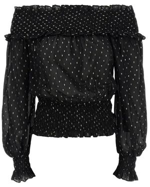 Self-Portrait Blouses - Black