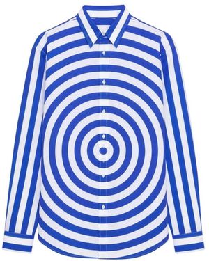 Jean Paul Gaultier Print Target Shirt - Blau