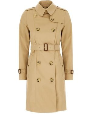 Burberry Trench Coats - Natural